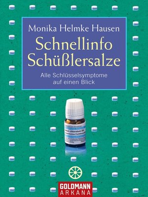 cover image of Schnellinfo Schüßlersalze